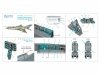 Quinta Studio QD+48576 MiG-21SM Fishbed-J 3D-Printed & coloured Interior on decal paper (Eduard) (with 3D-printed resin parts) 1/48